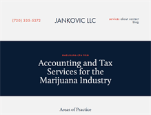 Tablet Screenshot of jankovicllc.com